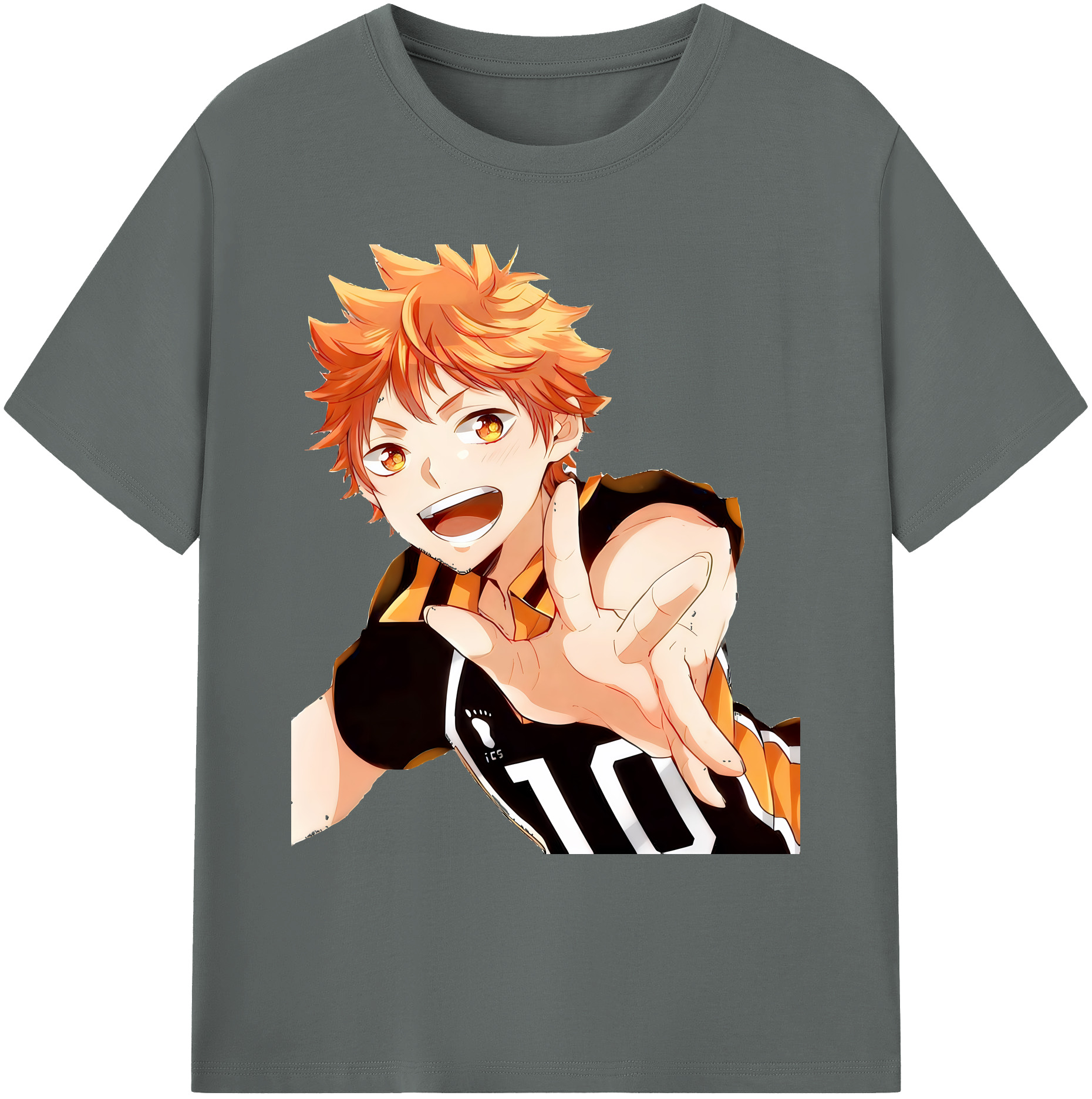 （画像用） ハイキュー!! Haikyu!! 綿100％ メンズ半袖Tシャツ｜肌触りやわらか＆通気性